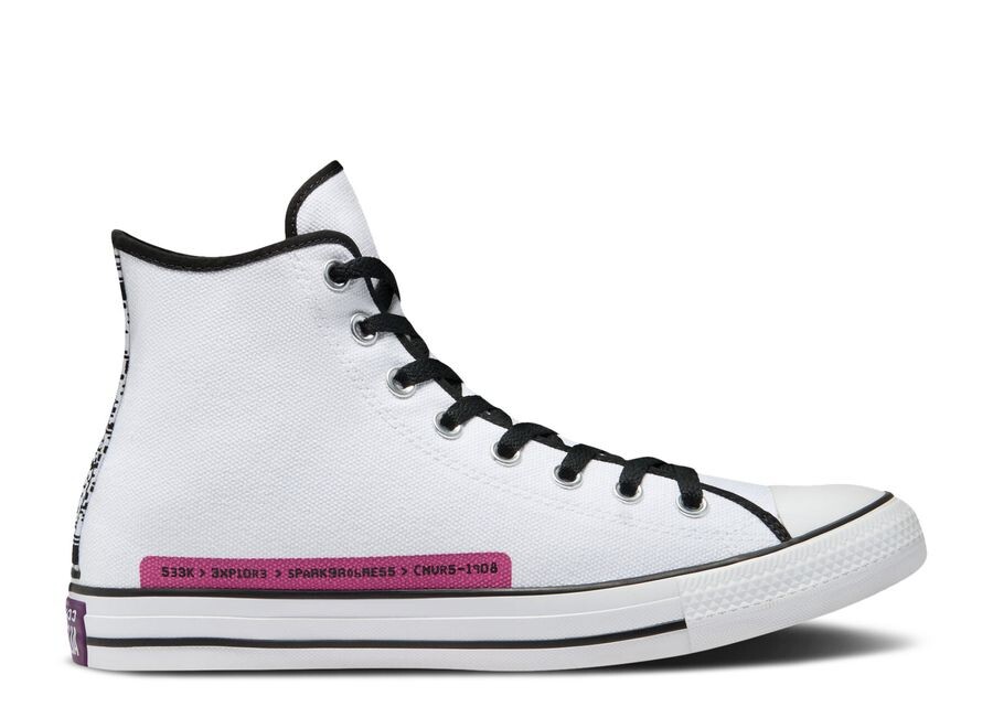 

Кроссовки Converse Chuck Taylor All Star High 'Dramatic Nights - White', белый