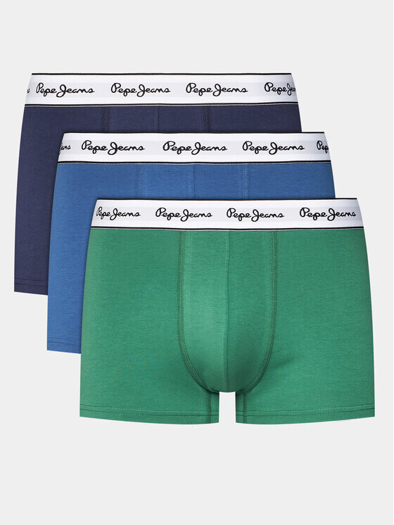 

Комплект из 3 боксеров Pepe Jeans, синий