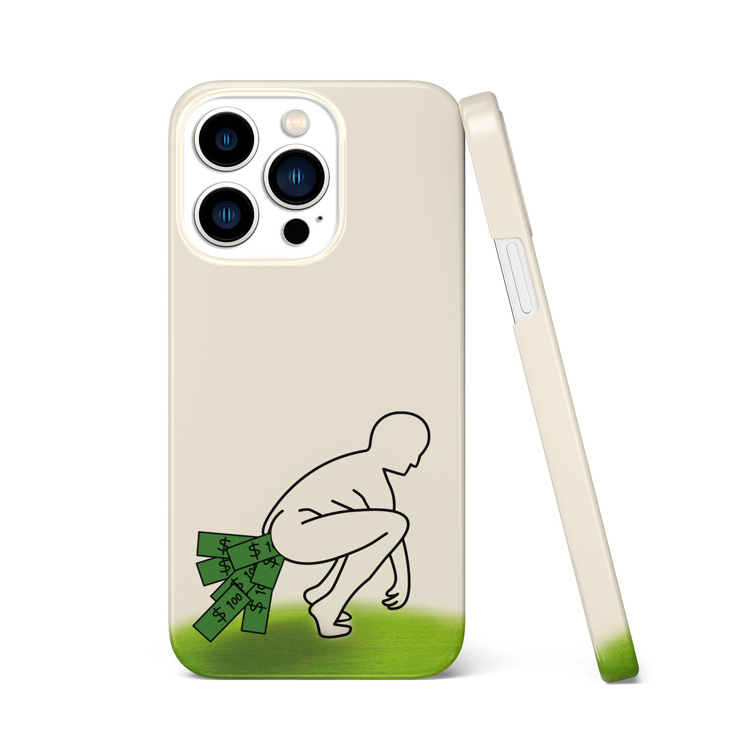 

Чехол для телефона Keshami, Green Coin People