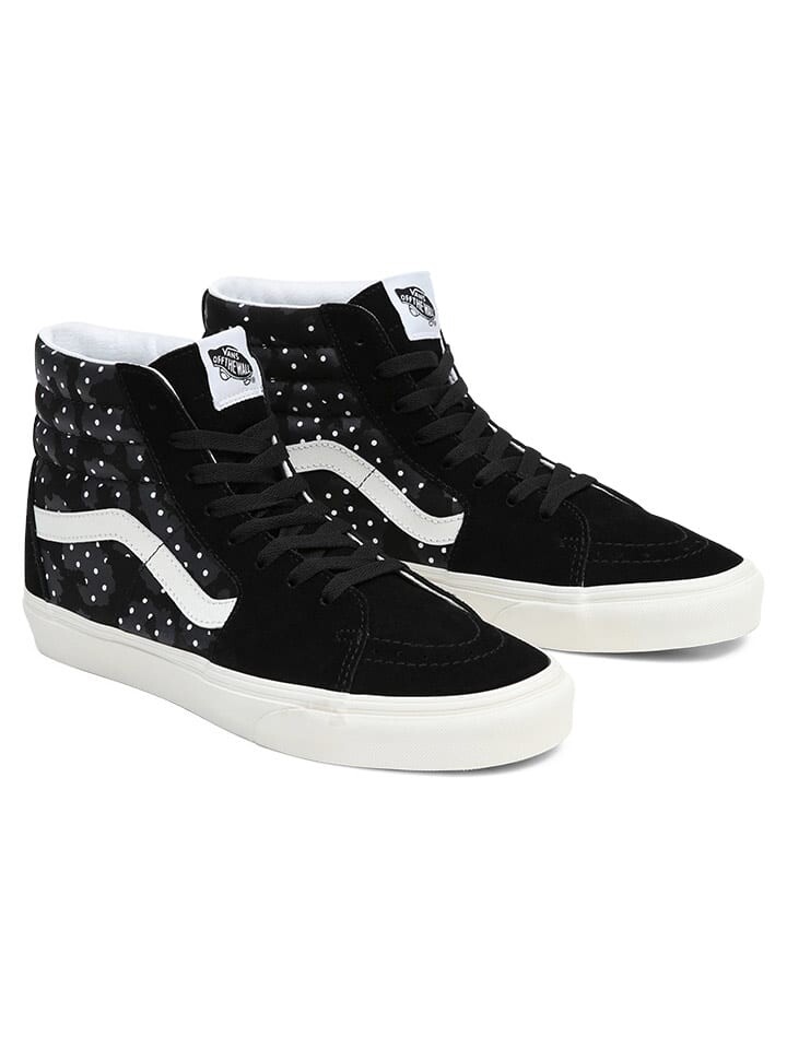 

Высокие кроссовки Vans Leder SK8 Hi, черный