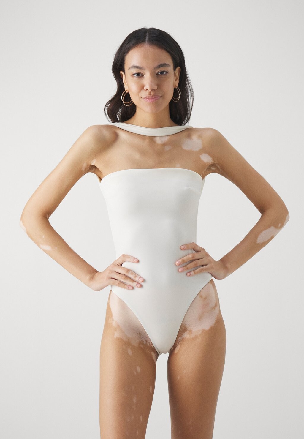 

Купальник Couture Swimsuit GCDS, цвет bianco ottico