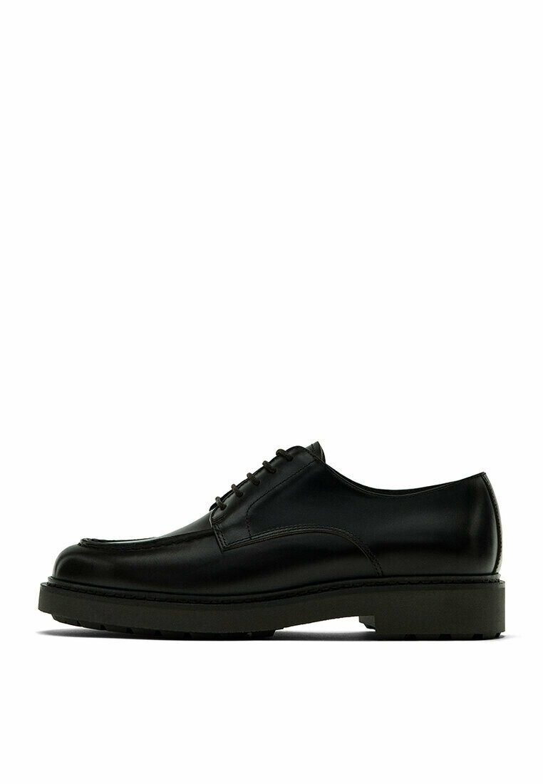 

Ботинки DARK BROWN MOC TOE SHOES 12205350 Massimo Dutti, цвет brown