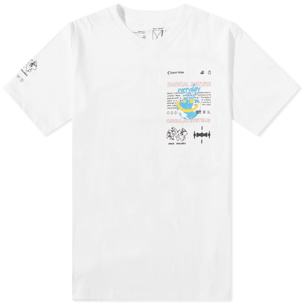 

Футболка Space Available Radical Nature Now, белый