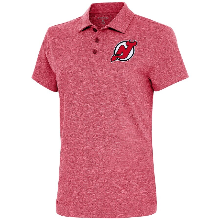 

Поло с коротким рукавом Antigua New Jersey Devils, красный