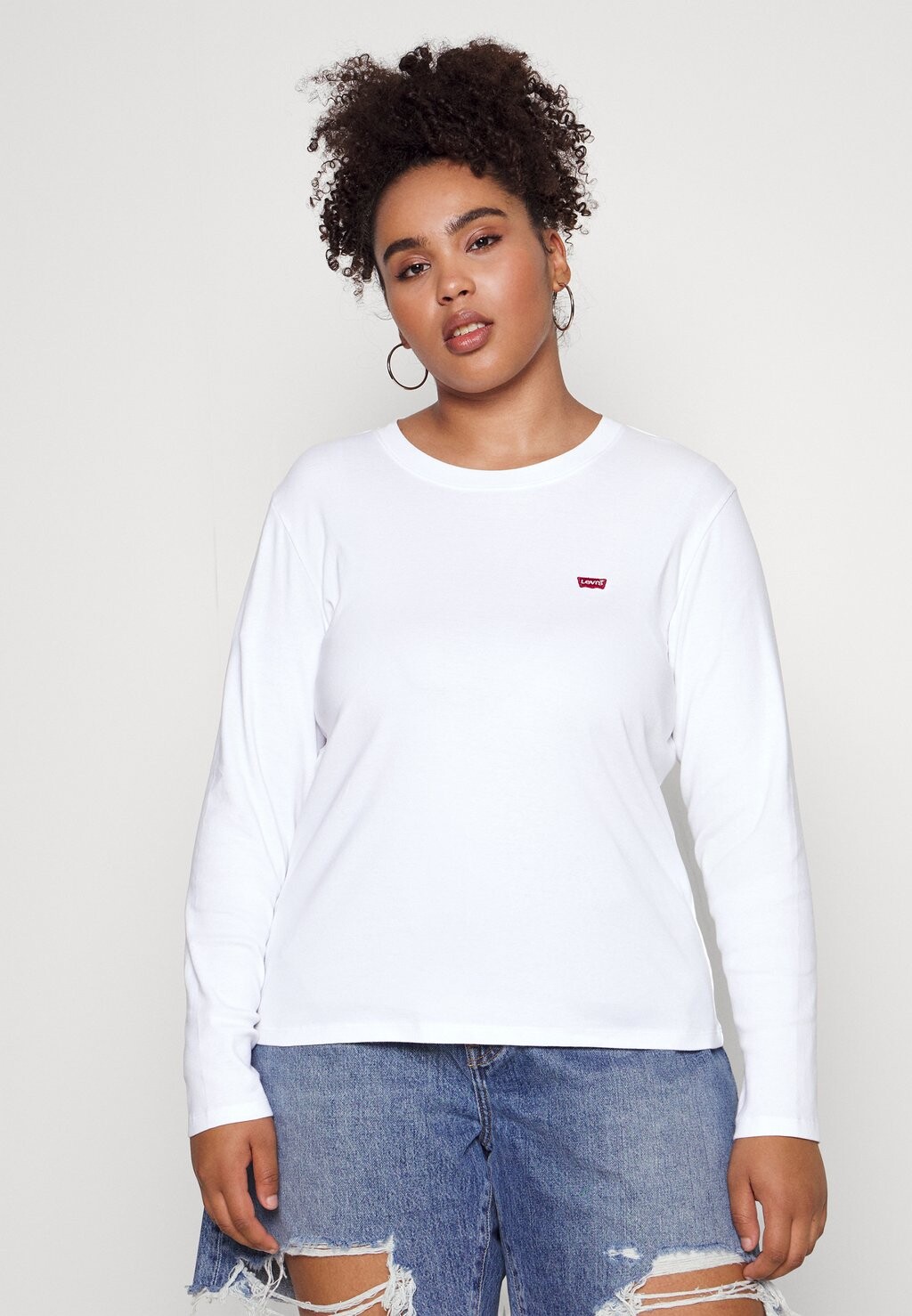

Топ с длинными рукавами Levi's, белый