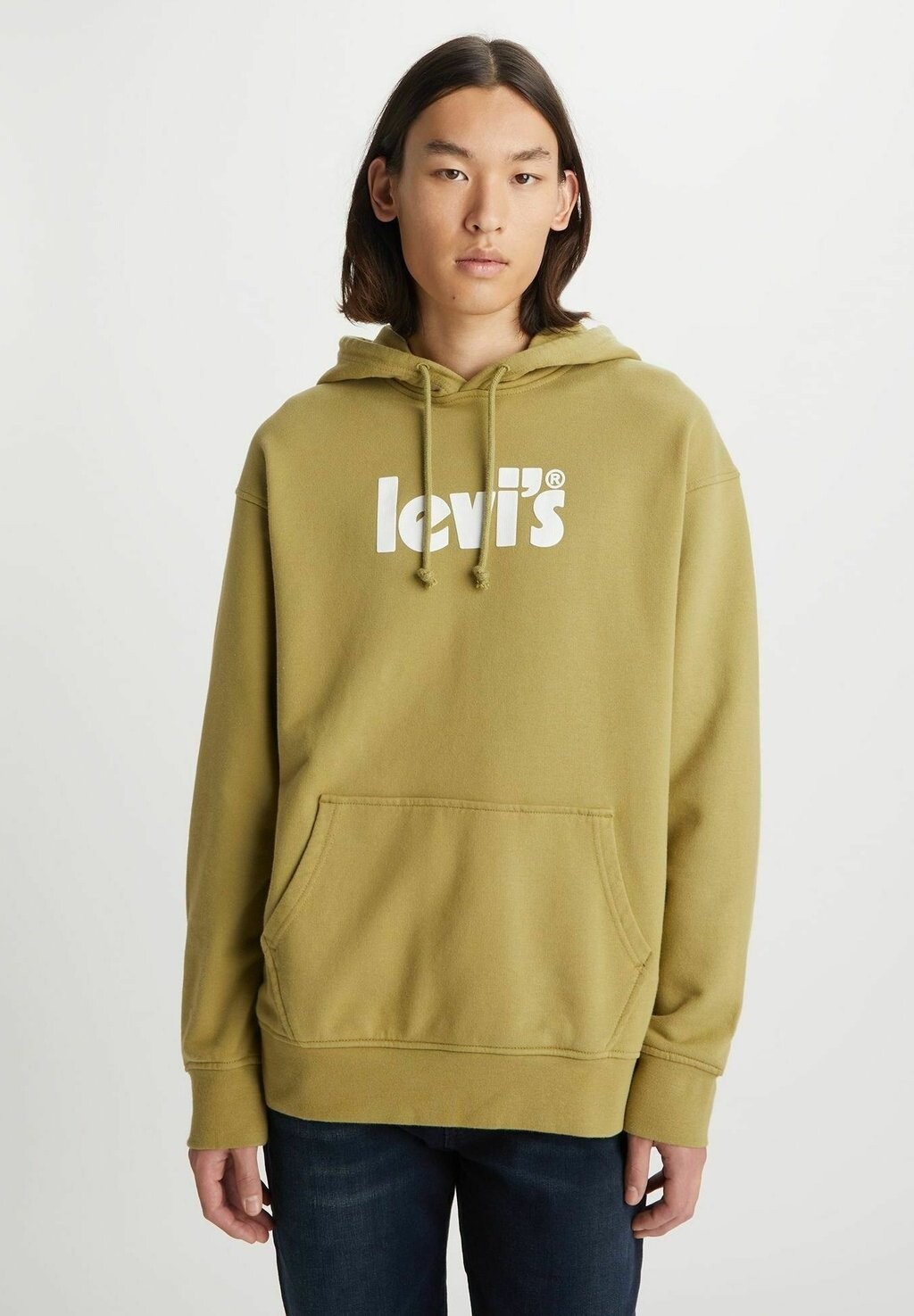 

Толстовка с капюшоном Levi's, темно-зеленый