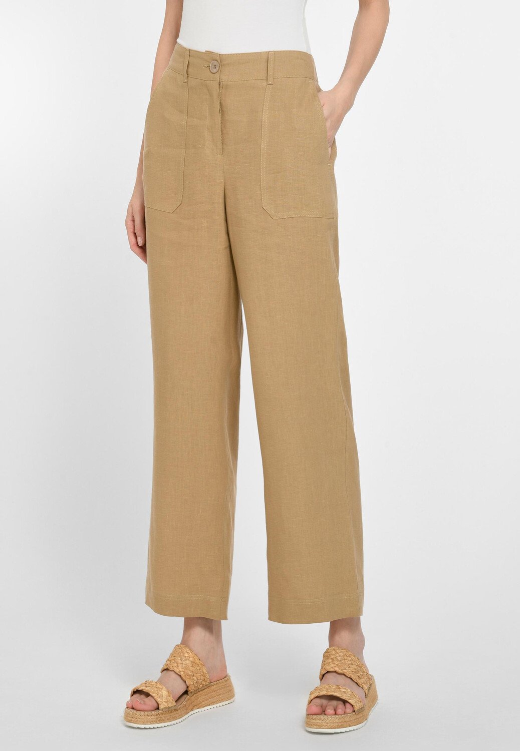 

Брюки PETER HAHN Hose Viscose, бежевый