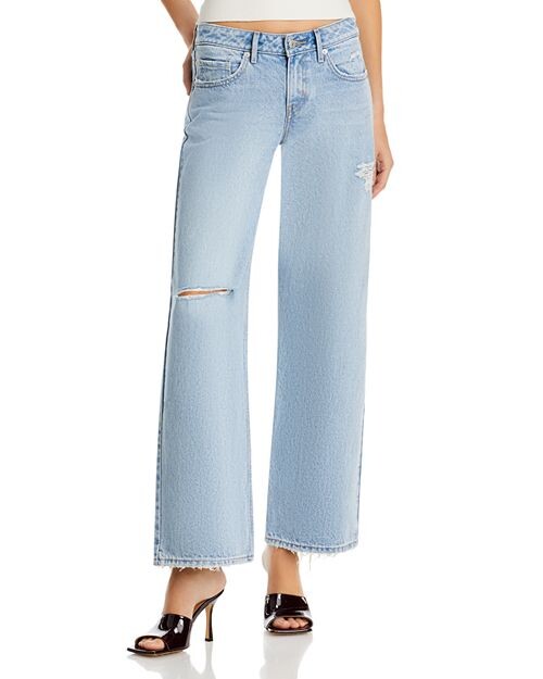 

Низкие свободные широкие джинсы с высокой посадкой и этим Levi's, цвет Blue