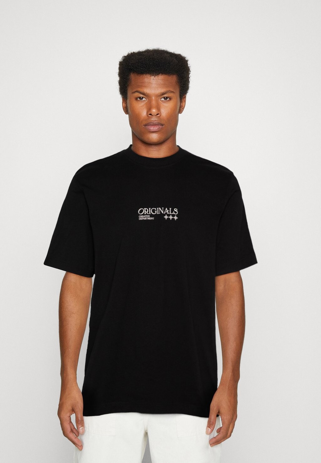 

Футболка с принтом Jack & Jones, черный