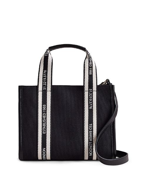 

Маленькая сумка-тоут Georjea из парусины Ted Baker, цвет Black