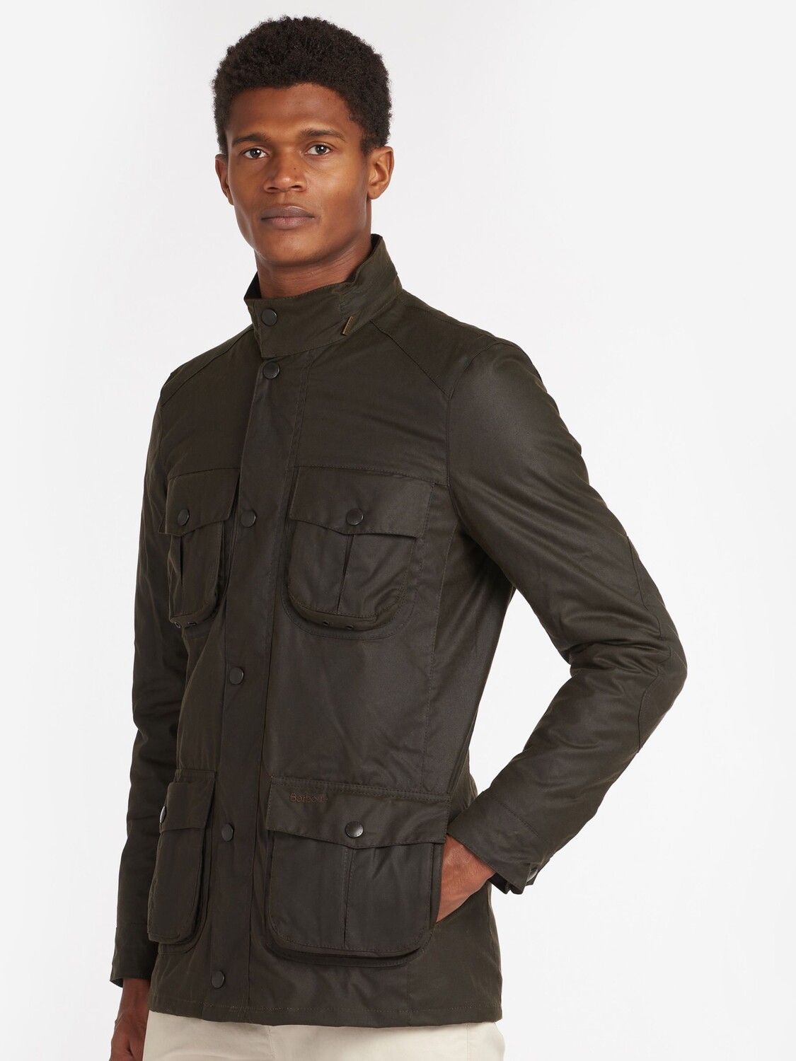 

Вощеная куртка Barbour Corbridge, оливковая, Зеленый