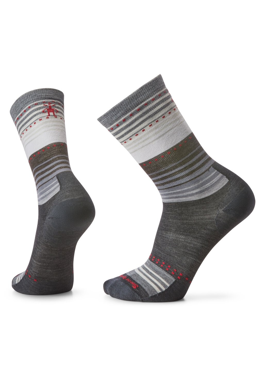 

Спортивные носки Everyday Stitch Stripe Crew Smartwool, цвет charcoal