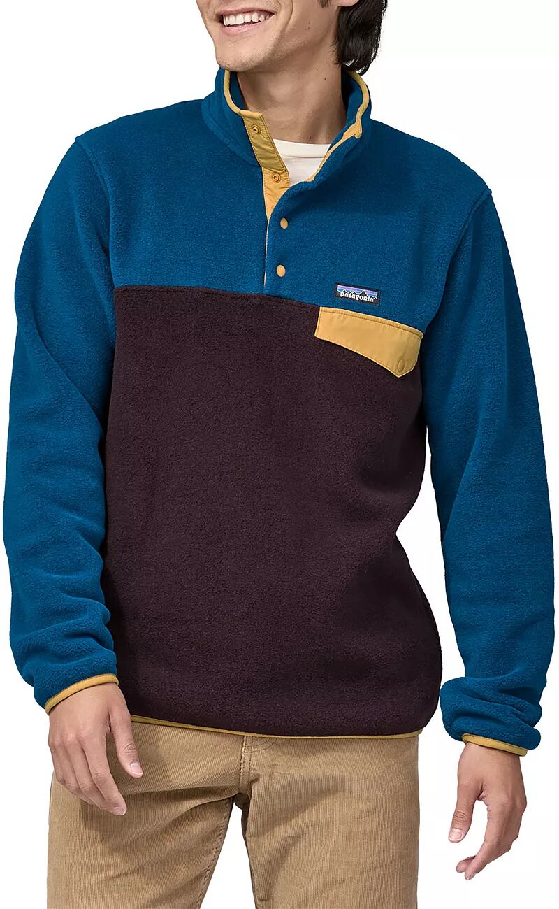 цена Мужской легкий флисовый пуловер Patagonia Synchilla Snap Snap
