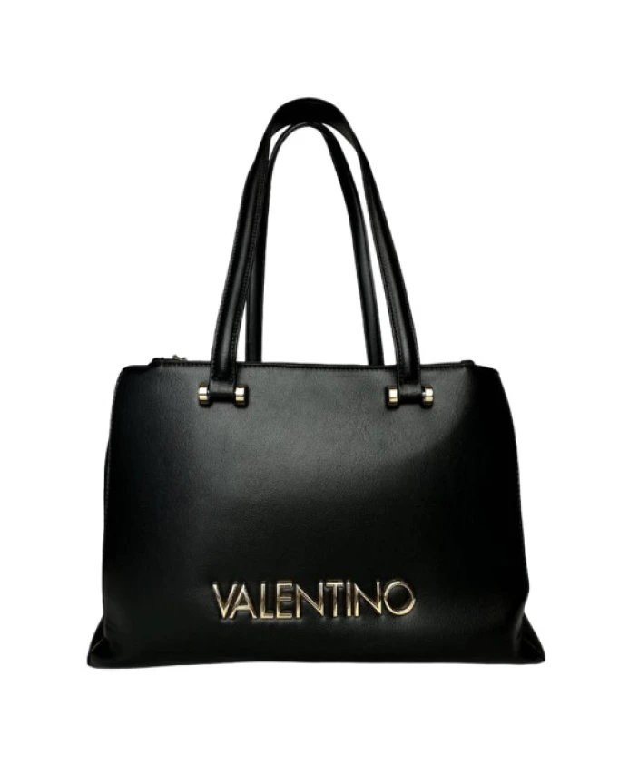 

Сумочка с золотой надписью Valentino Valentino By Mario Valentino, черный