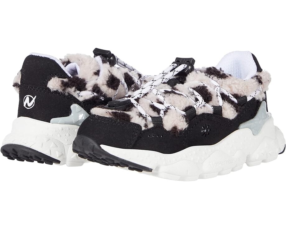

Кроссовки Naturino Flower Mountain Raikiri Junior AW21, черный/белый