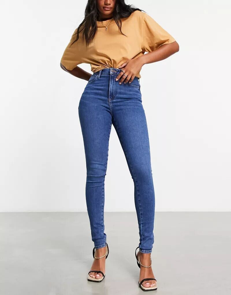 

Темно-синие джинсы скинни ASOS
