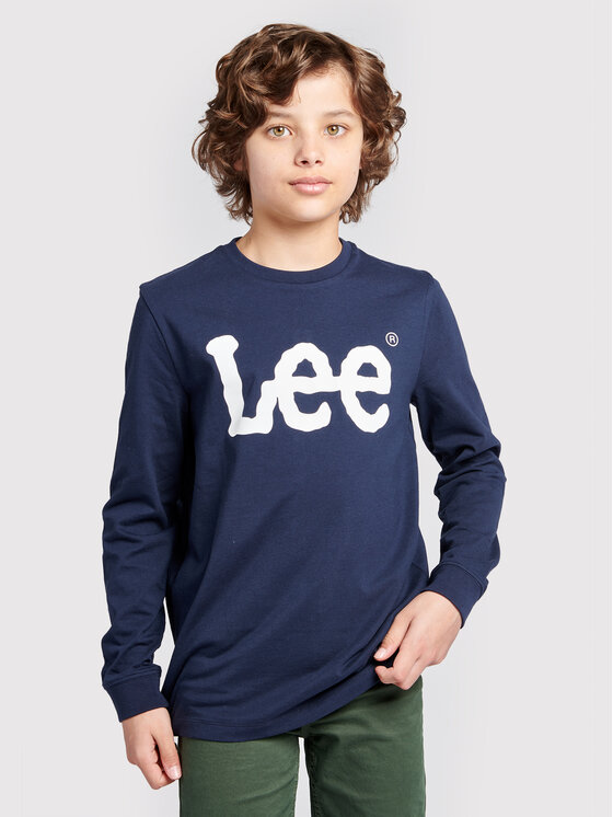Блуза стандартного кроя Lee, синий