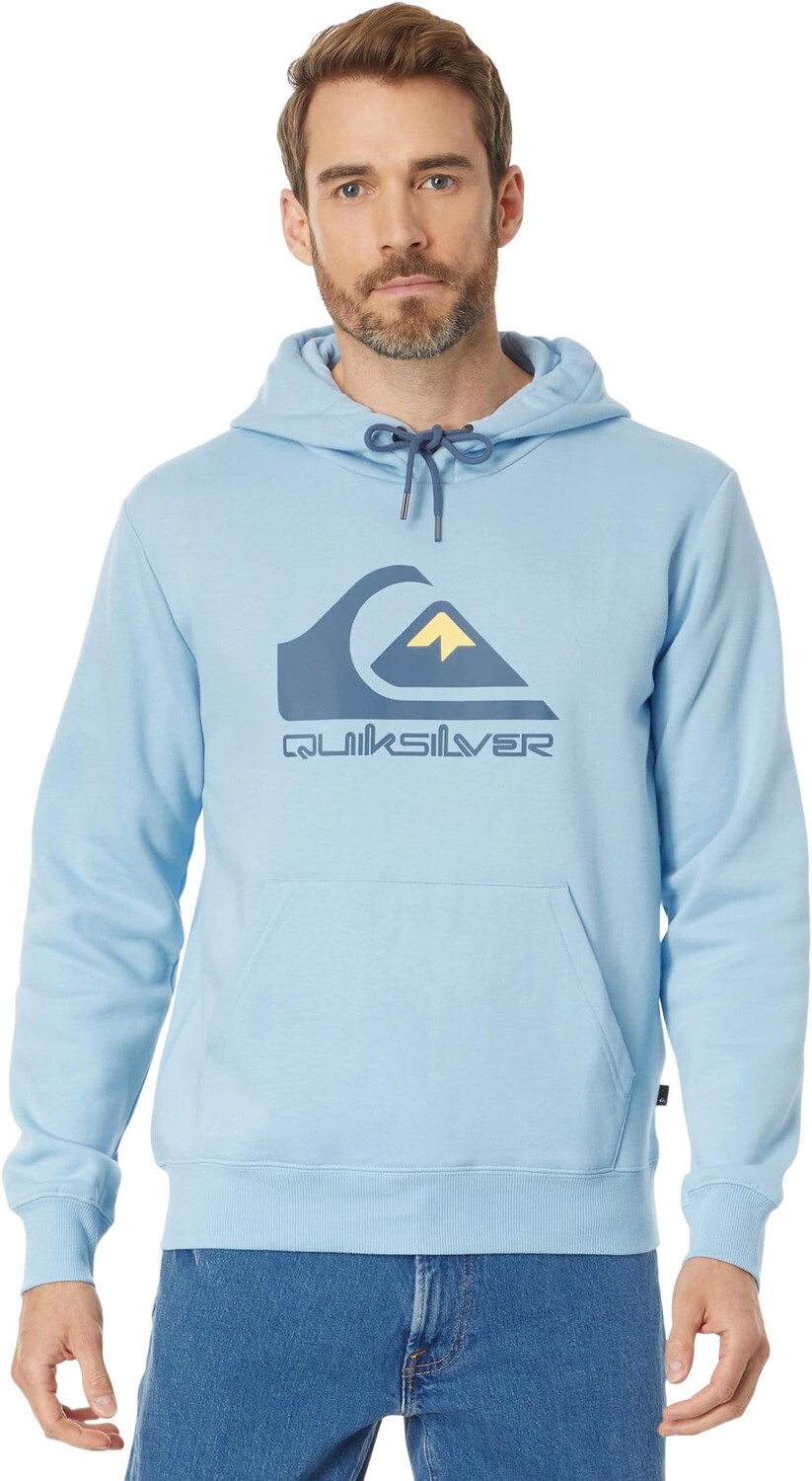 

Толстовка с капюшоном и большим логотипом Quiksilver, цвет Clear Sky