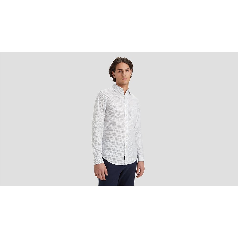 

Рубашка с длинным рукавом Dockers Slim Original, белый