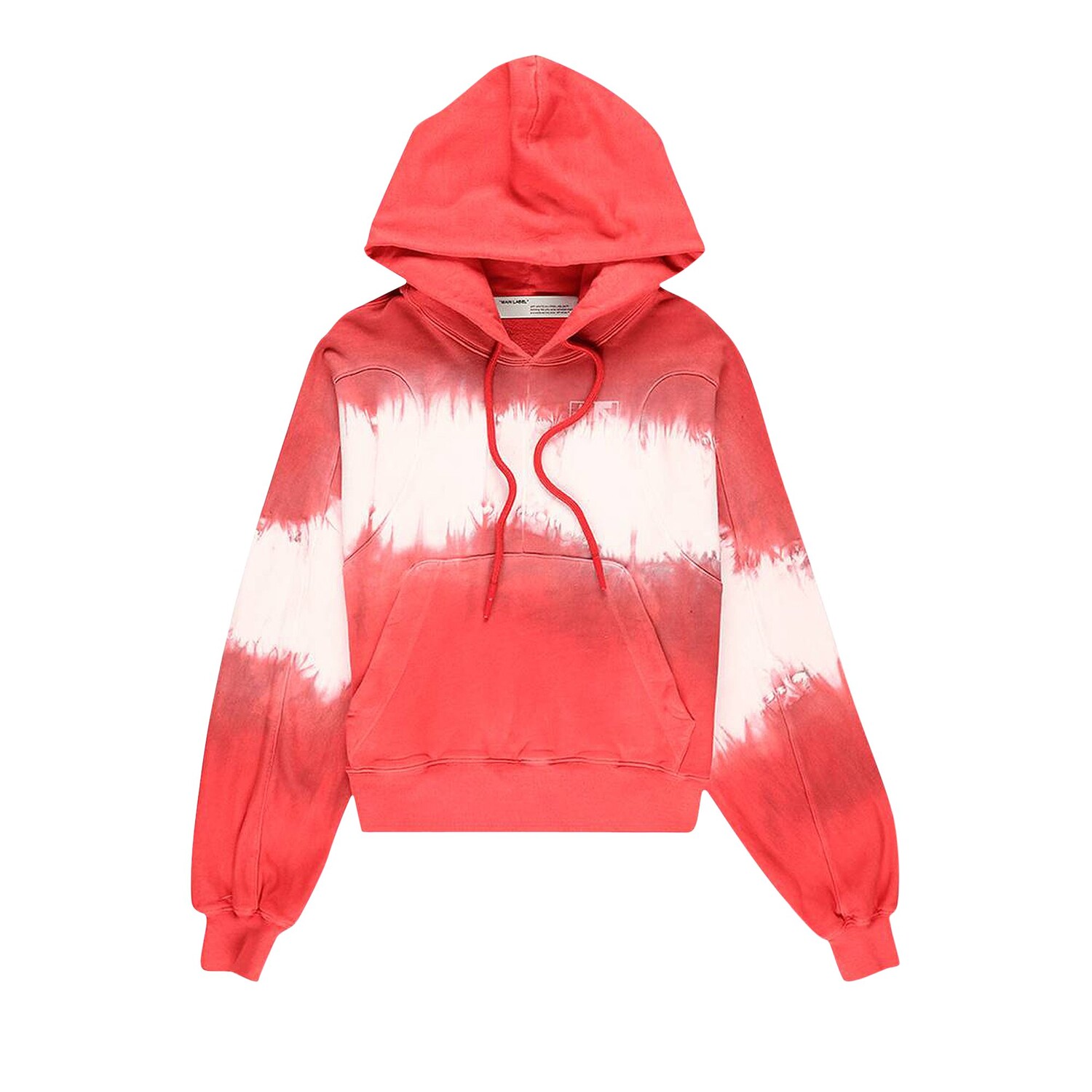 

Толстовка Off-White Tie Dye Contour Красный