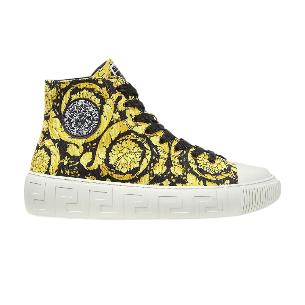 

Высокие кроссовки Versace Wmns Greca High, желтый