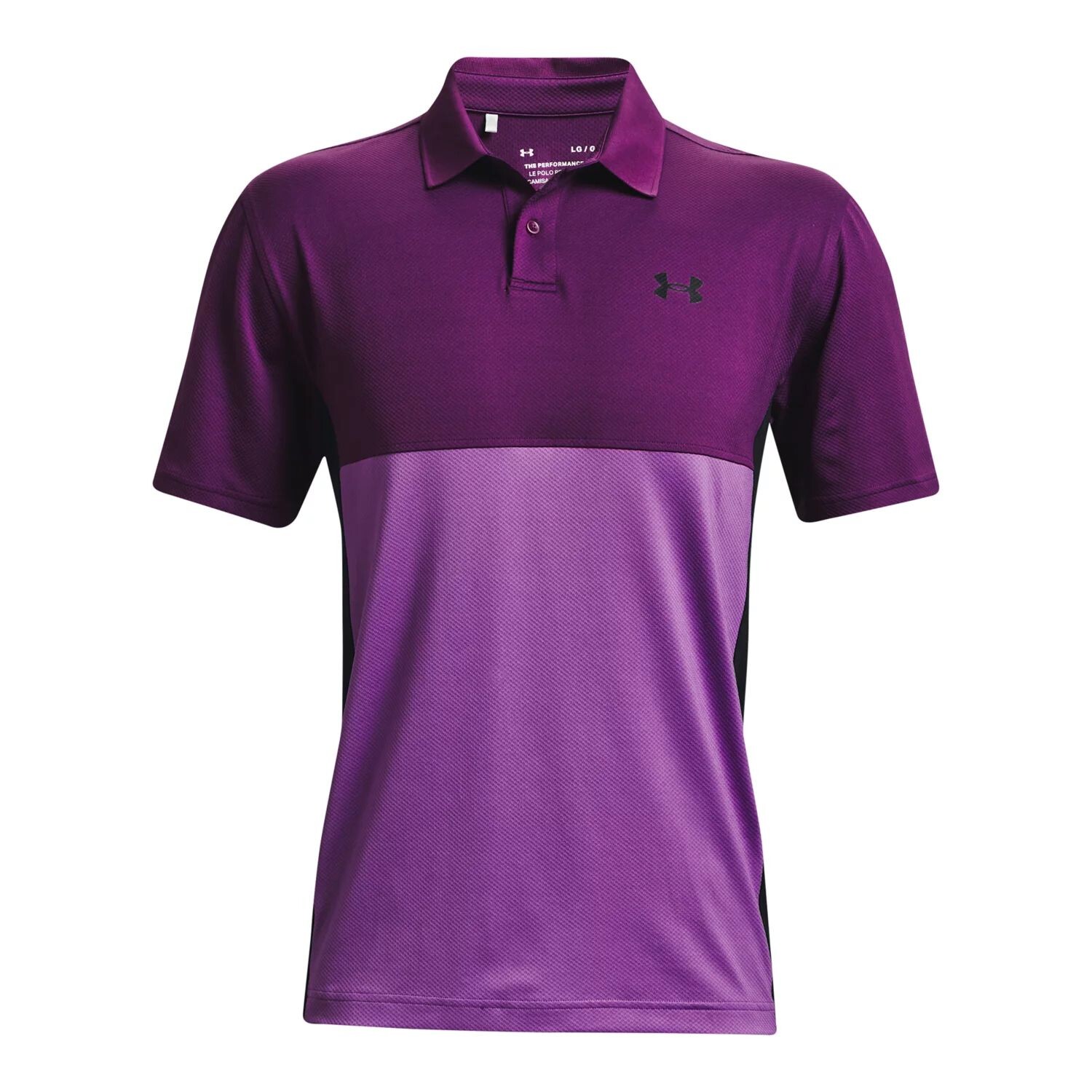 

Поло с цветными блоками Big & Tall Under Armour, темно-красный