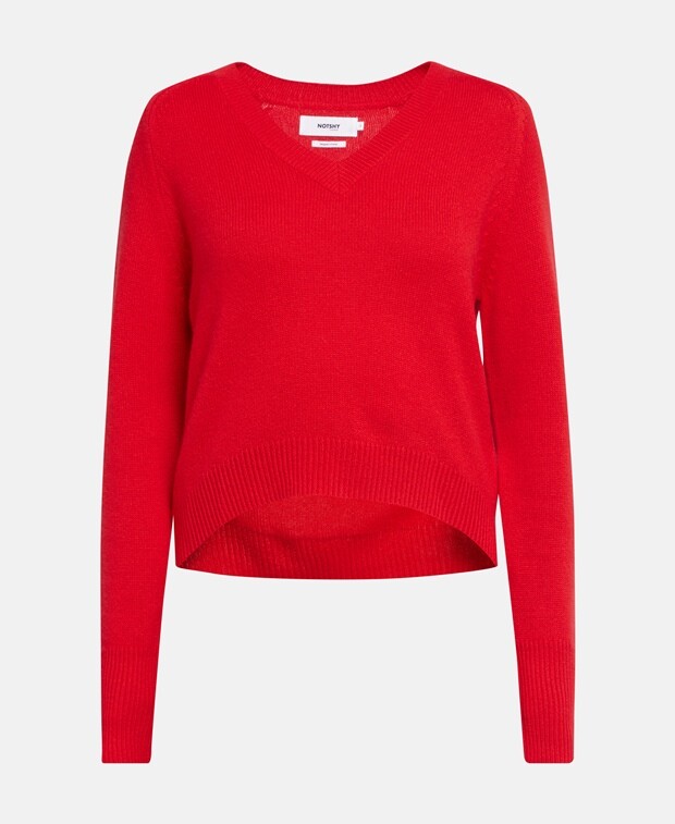 

Кашемировый пуловер Notshy Cashmere, красный