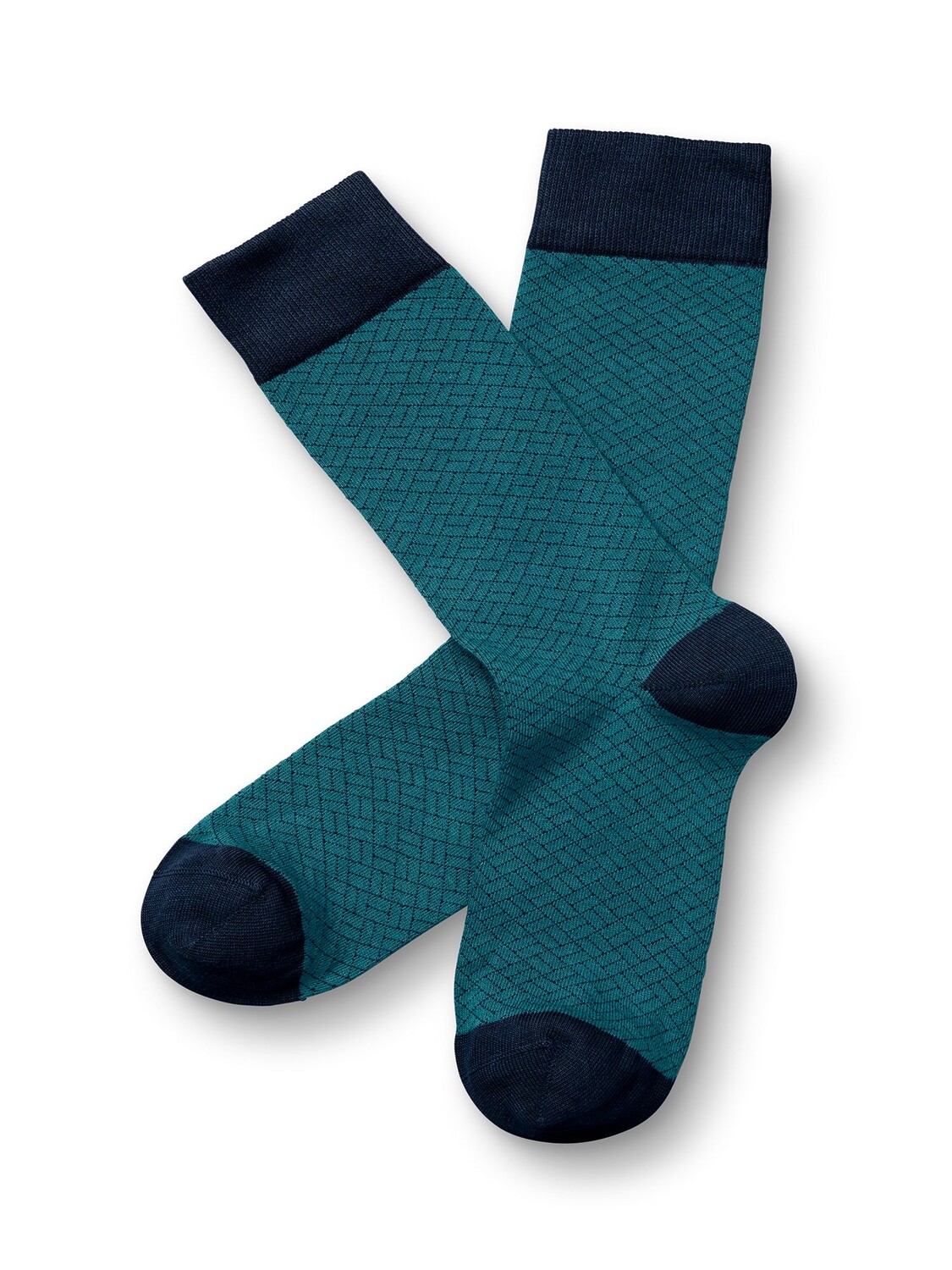 

Носки с геометрическим рисунком Charles Tyrwhitt, бирюзово-зеленый
