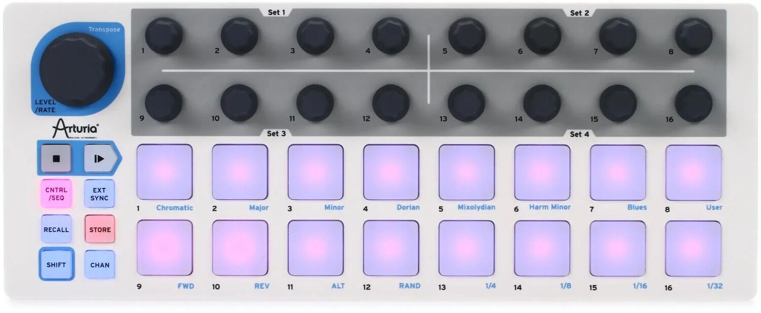 

Контроллер Arturia BeatStep Pad и секвенсор CV/Gate