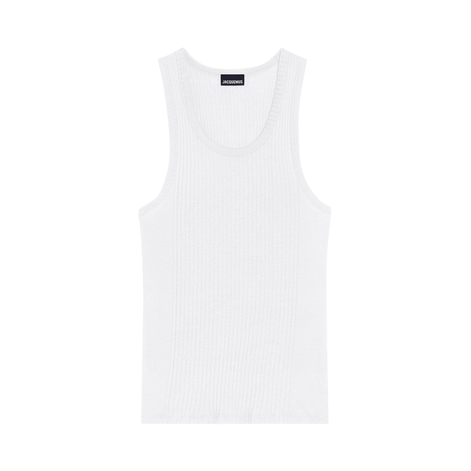 

Майка в рубчик Jacquemus, цвет Белый