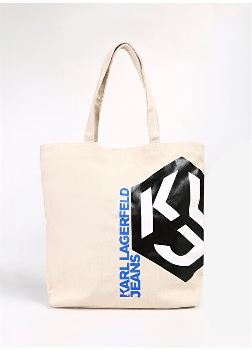 

Кремовая женская сумка на плечо 305X425X15 см 236J3023191 Karl Lagerfeld Jeans, кремовый