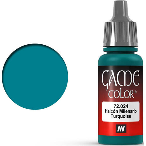 

Миниатюра Vallejo Vallejo Game Color: Turquoise (17ml)