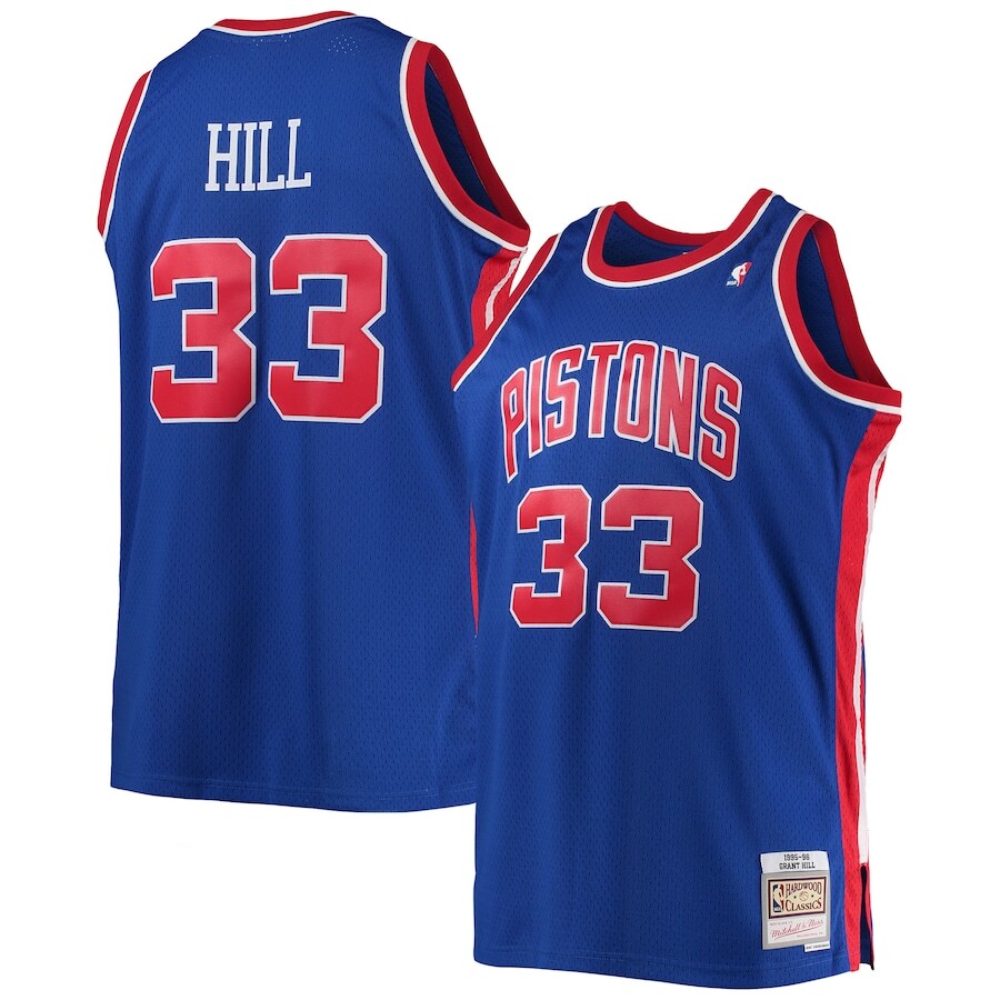 

Джерси Mitchell & Ness Detroit Pistons, синий