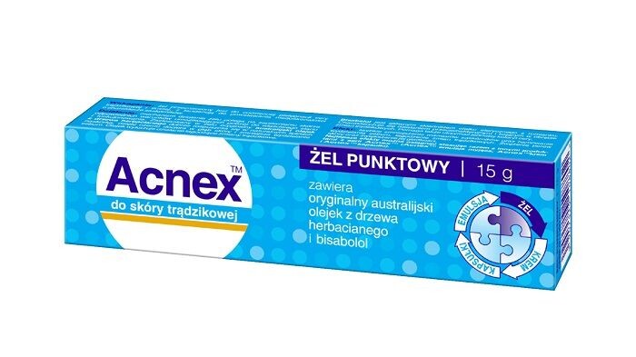 

Точечный гель Acnex Żel Punktowy Skóra Trądzikowa, 0.015 шт