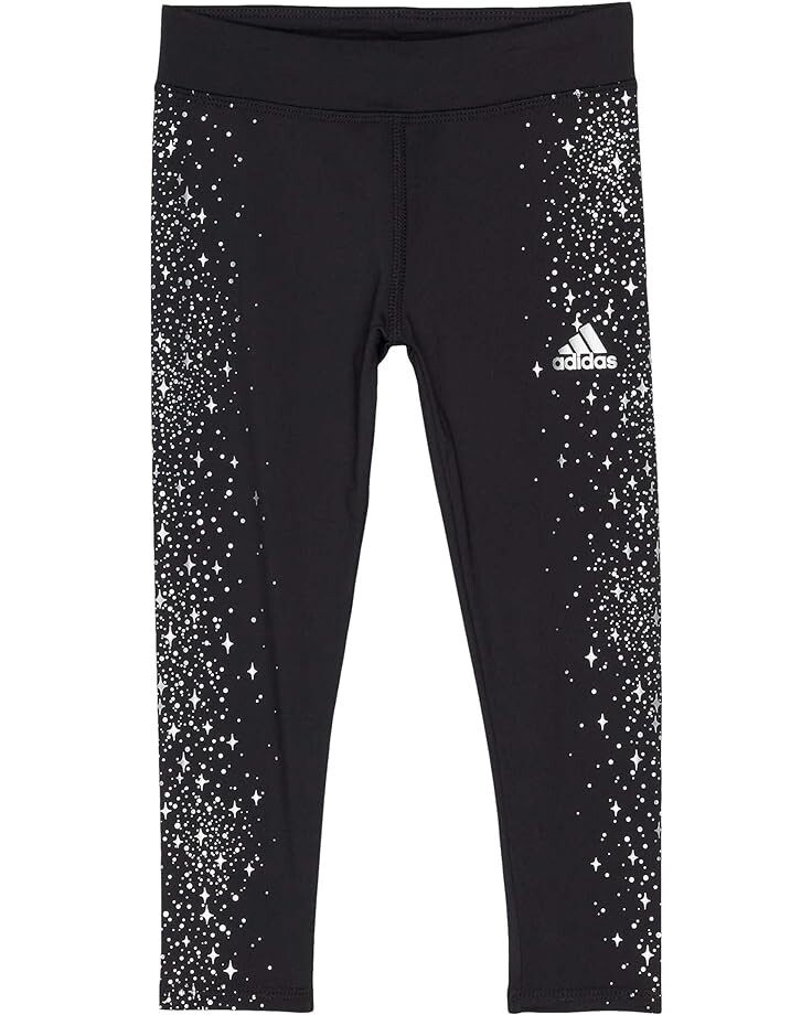 

Брюки Adidas Glam Tights, черный/серебряный