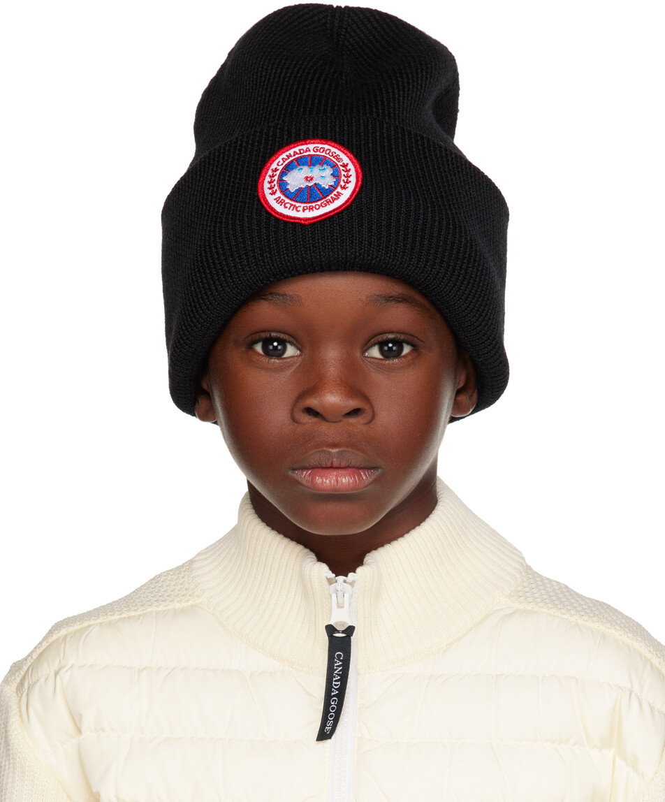 

Детская черная арктическая шапка Canada Goose Kids