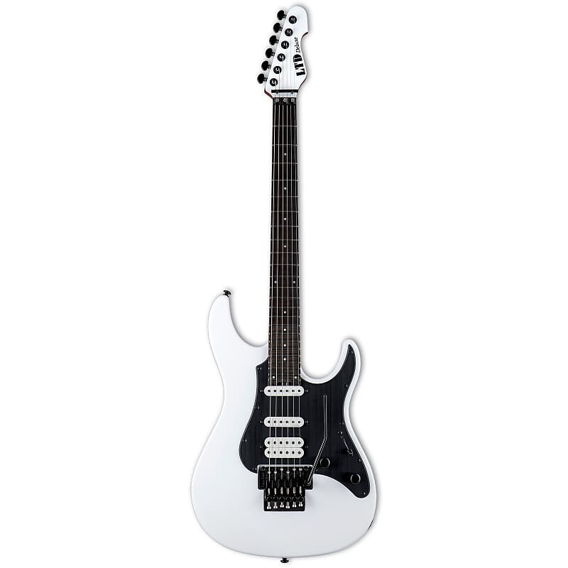 электрогитара jackson adrian smith sdxm snow white electric guitar floyd rose Электрогитара ESP LTD SN-1000FR Electric Guitar With Floyd Rose in Snow White