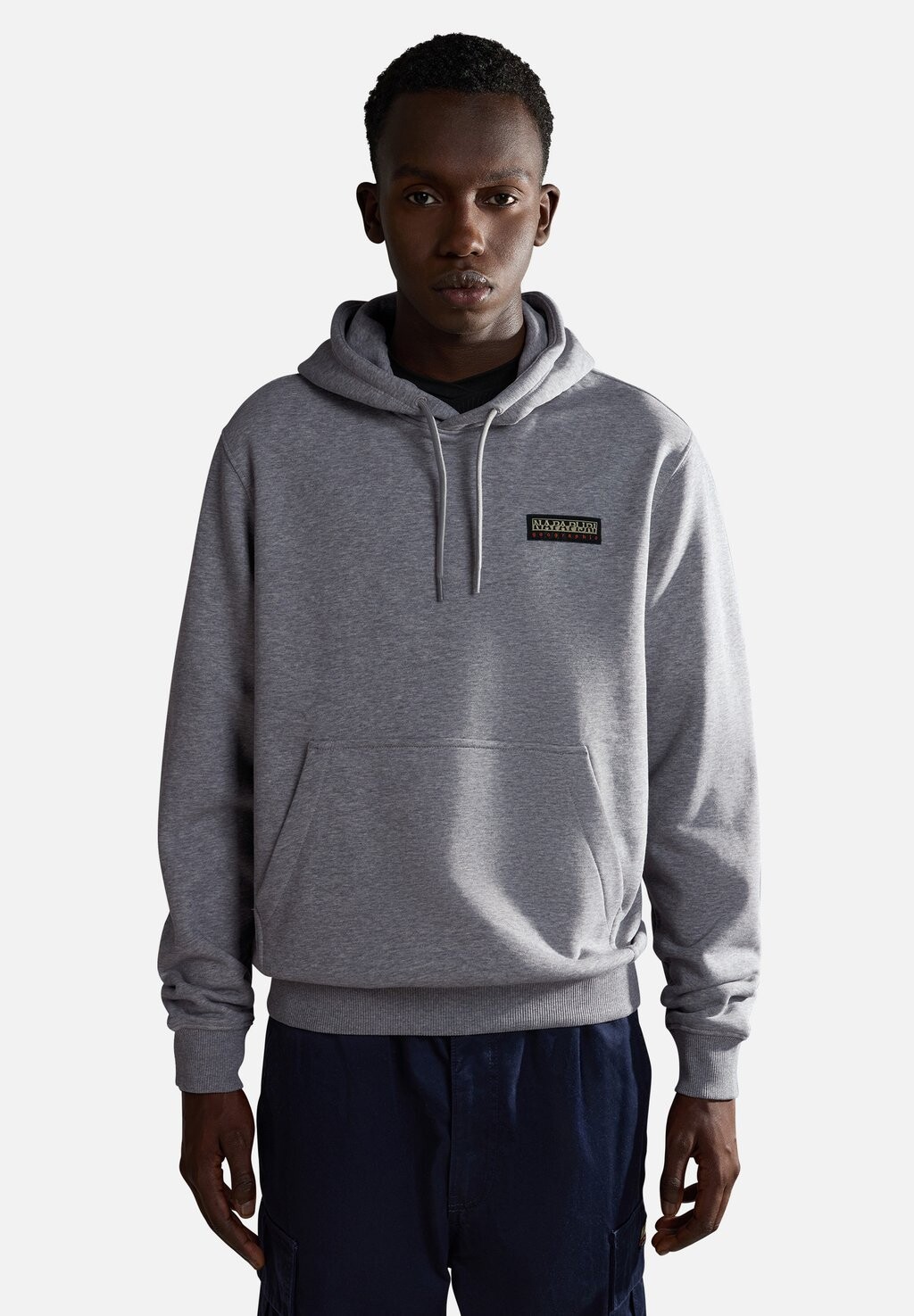 

Толстовка Biaato H Napapijri, цвет medium grey melange