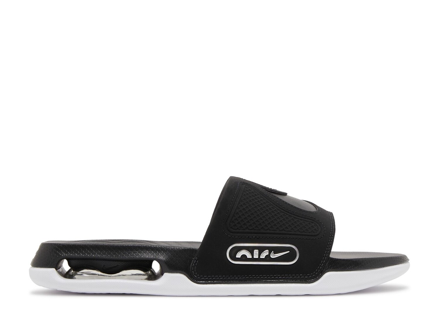 

Кроссовки Nike Air Max Cirro Slide 'Black Metallic Silver', черный