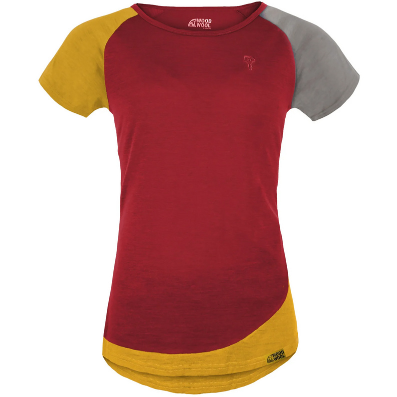 Женская футболка Janeway WoodWool Grüezi Bag, красный