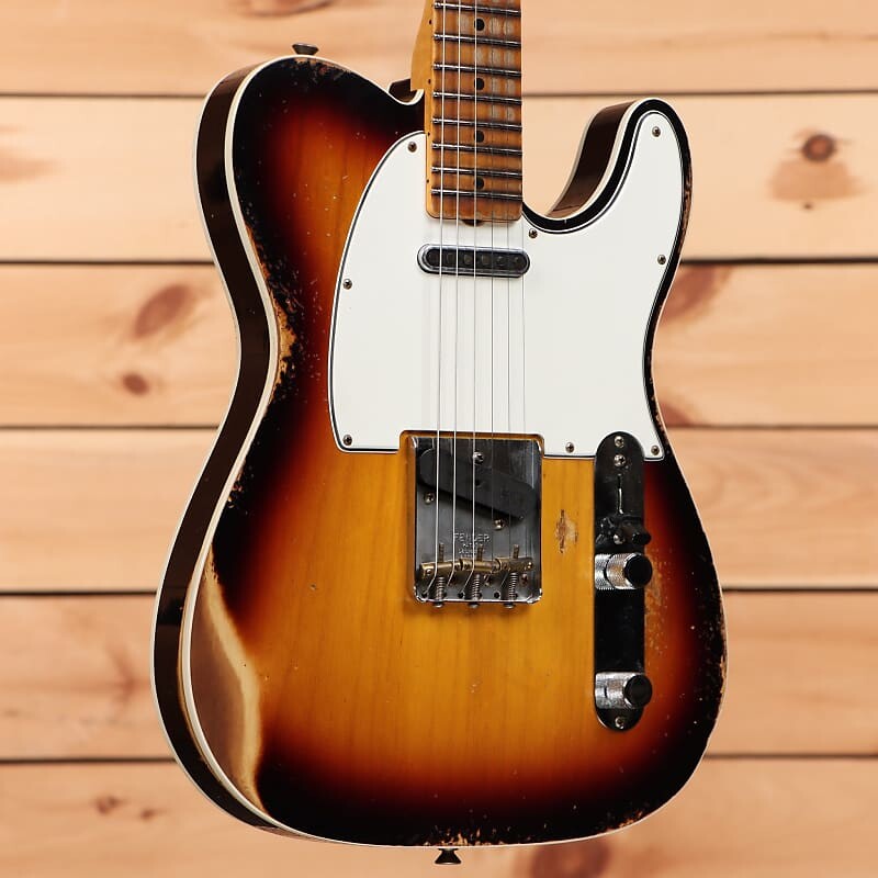 

Электрогитара Fender Custom Shop Limited '65 Telecaster Custom - Faded/Aged 3 Color Sunburst - CZ575575 - PLEK'd