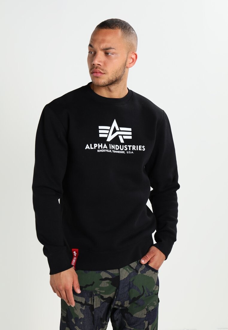 

Толстовка Alpha Industries, черный