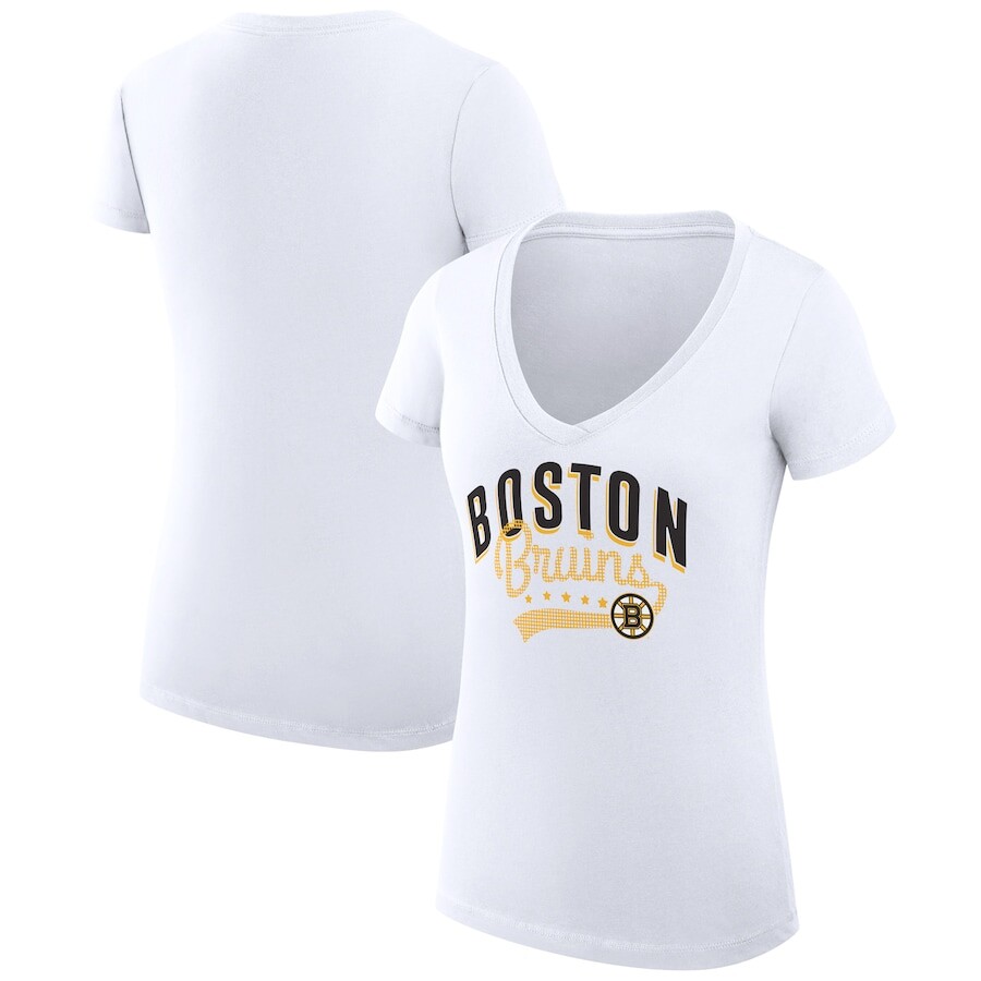 

Футболка с коротким рукавом G-III 4Her by Carl Banks Boston Bruins, белый
