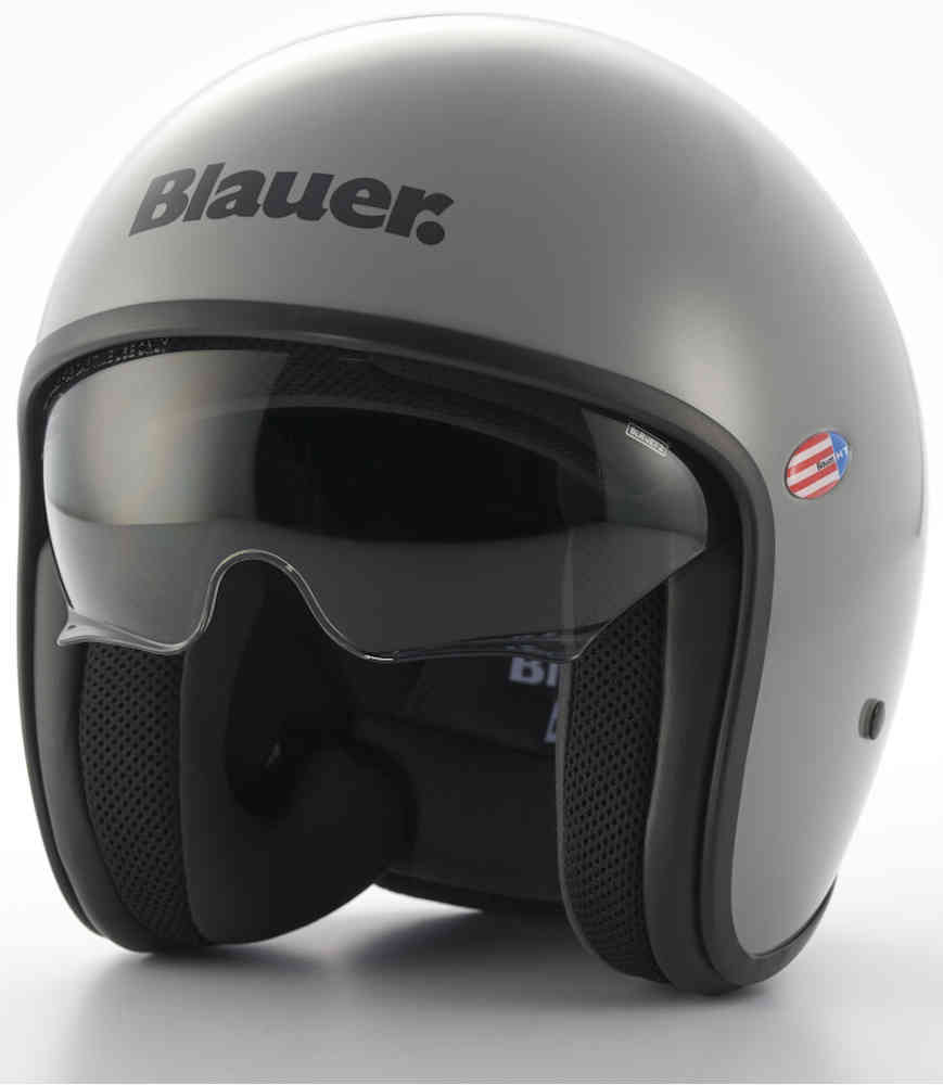 цена Монохромный реактивный шлем Pilot 1.1 Blauer