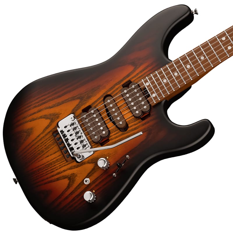 Электрогитара Charvel Guthrie Govan Signature MJ San Dimas SD24 CM Electric Guitar in Three-Tone Sunburst woody guthrie ‎