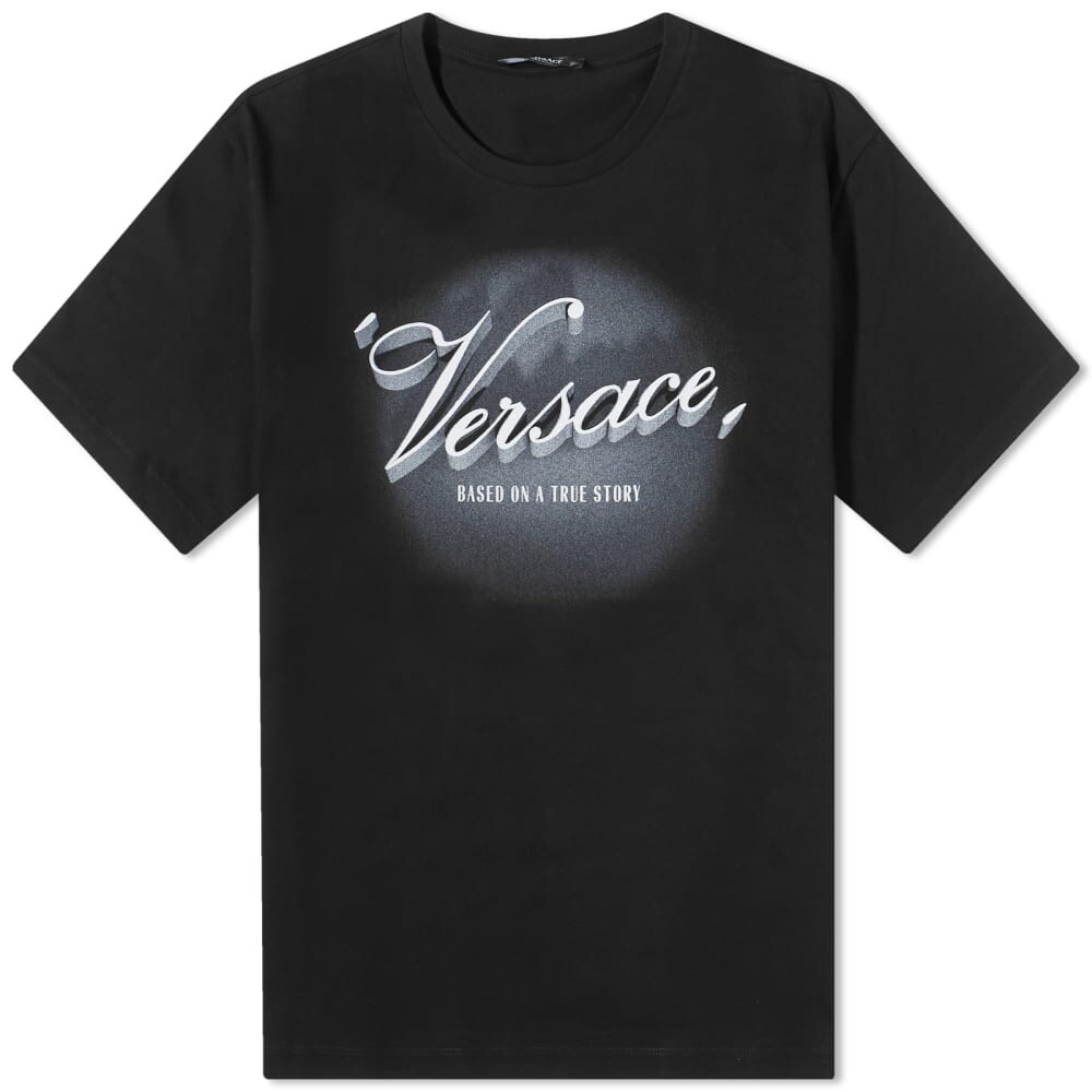 

Футболка Versace с названием фильма, черный