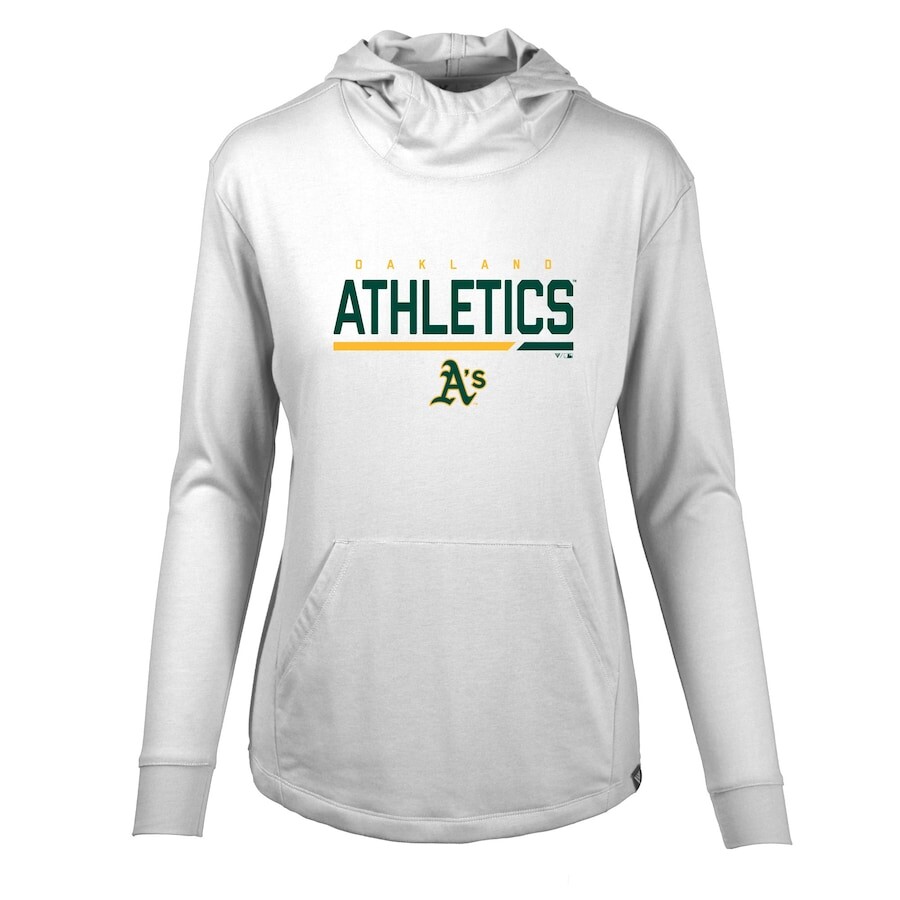 

Футболка с длинным рукавом Levelwear Oakland Athletics, белый