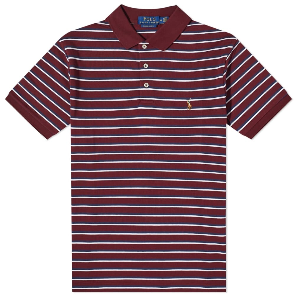 

Поло индивидуального кроя в полоску Polo Ralph Lauren, мультиколор