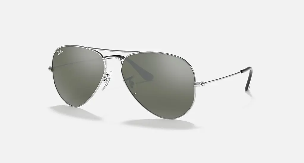 

Солнцезащитные очки Ray-Ban AVIATOR MIRROR, серый