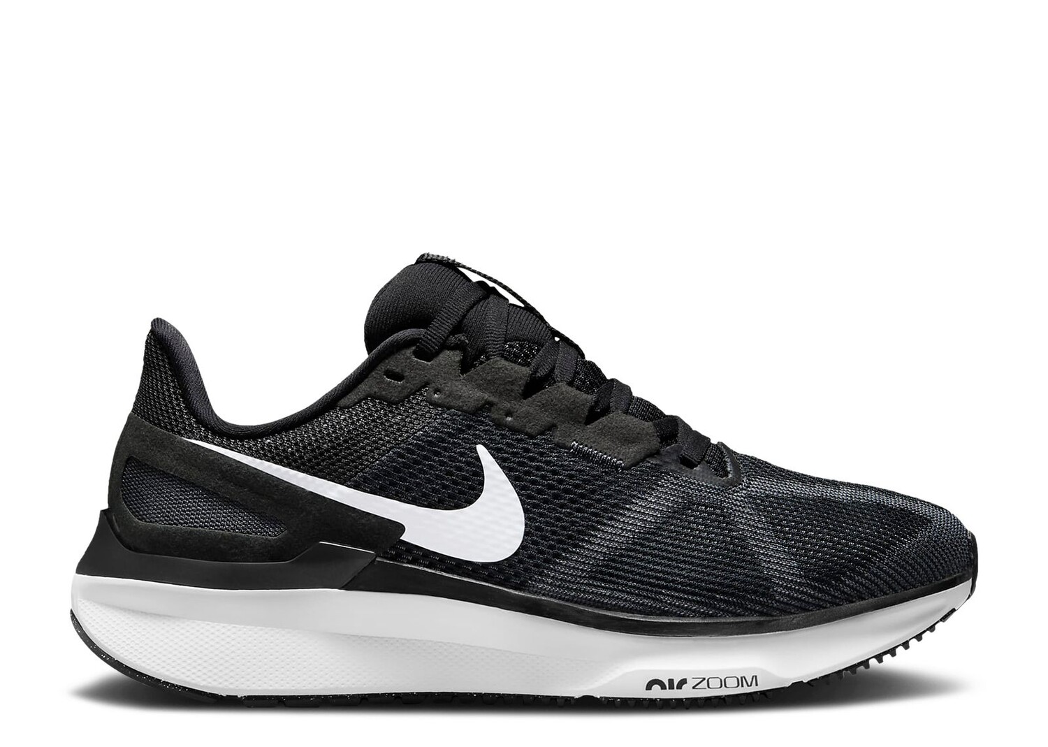 

Кроссовки Nike Wmns Air Zoom Structure 25 Wide 'Black White', черный